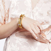 Julie Vos, Catalina Hinge Gem Bangle