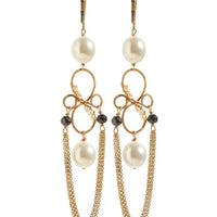 Delanacre, Caviar Dormeuses Earrings