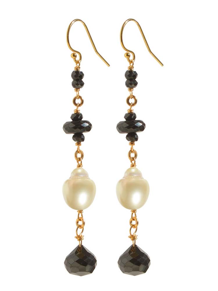 Delanacre, Caviar Earrings