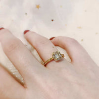 Sarah Michiko, Champagne Diamond Engagement Ring