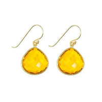 Yaf Sparkle, Teardrop Gem Earrings