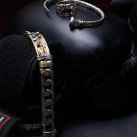 John Varvatos, Nail Cluster Ring with Black Diamonds