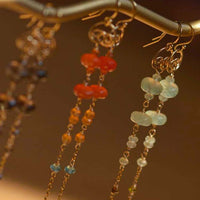 Delanacre, Cocktail Long Earrings