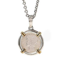 John Varvatos, Dime Coin Necklace
