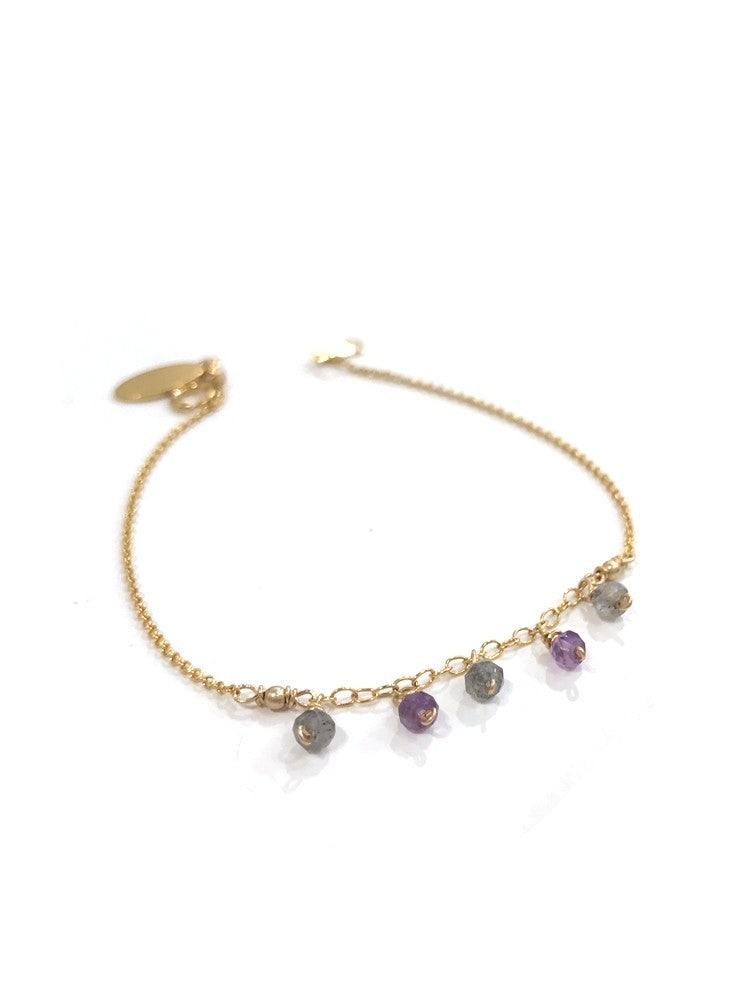 Delanacre, Amethyst and Tourmaline Necklace