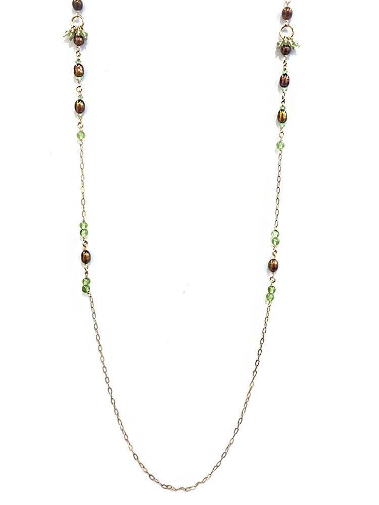 Delanacre, "Anis" long Necklace