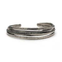 John Varvatos, Silver Multi-stranded Cuff