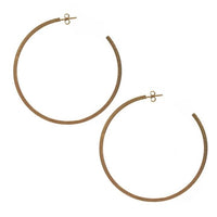 Yaf Sparkle, Large Flat Hoops