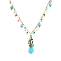 Yaf Sparkle, Turquoise Necklace