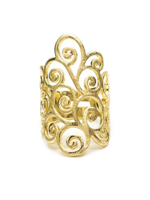 Yaf Sparkle, Fern Blossom Ring