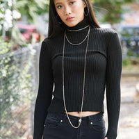 Yaf Sparkle, 72" "P" Necklace
