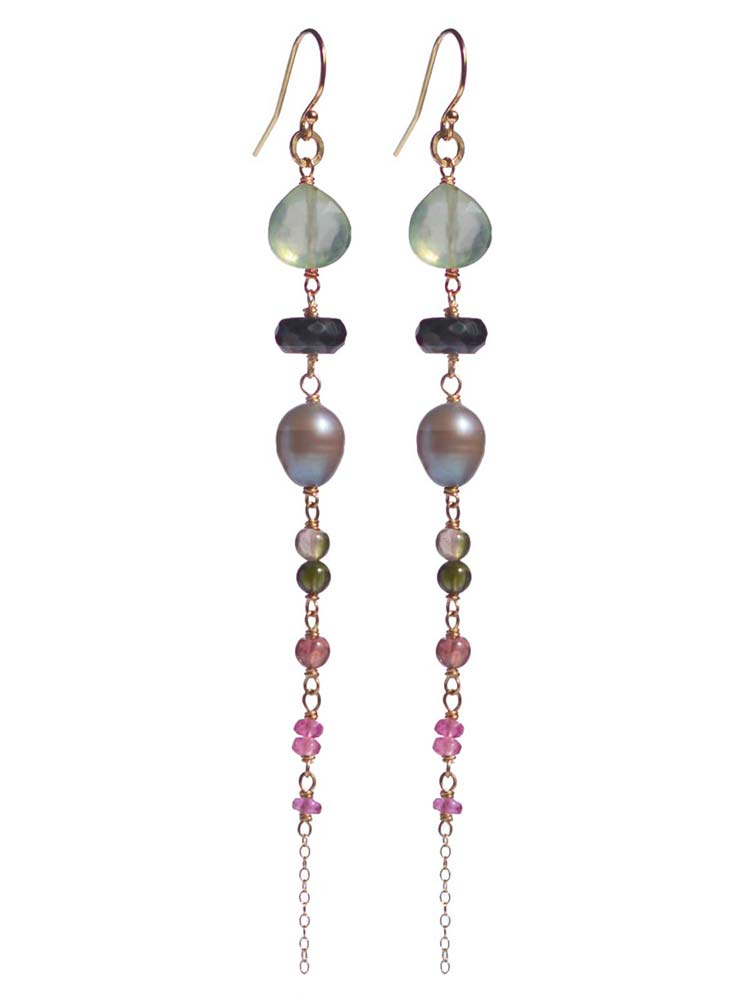 Delanacre, Eden Long Earrings
