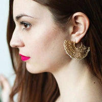 Yaf Sparkle, Fan Earrings