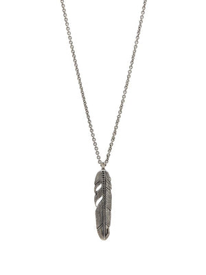 John Varvatos, Diamonds Feather Necklace