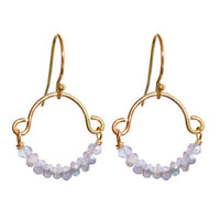 Delanacre, Fidji Moonstone Earrings