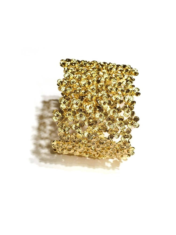 Yaf Sparkle, Flower Cuff Medium