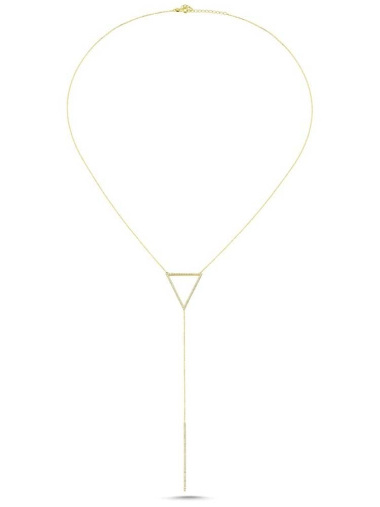 Yaf Sparkle, Triangle Necklace