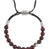 John Varvatos, Beaded Bracelet with Black Diamonds