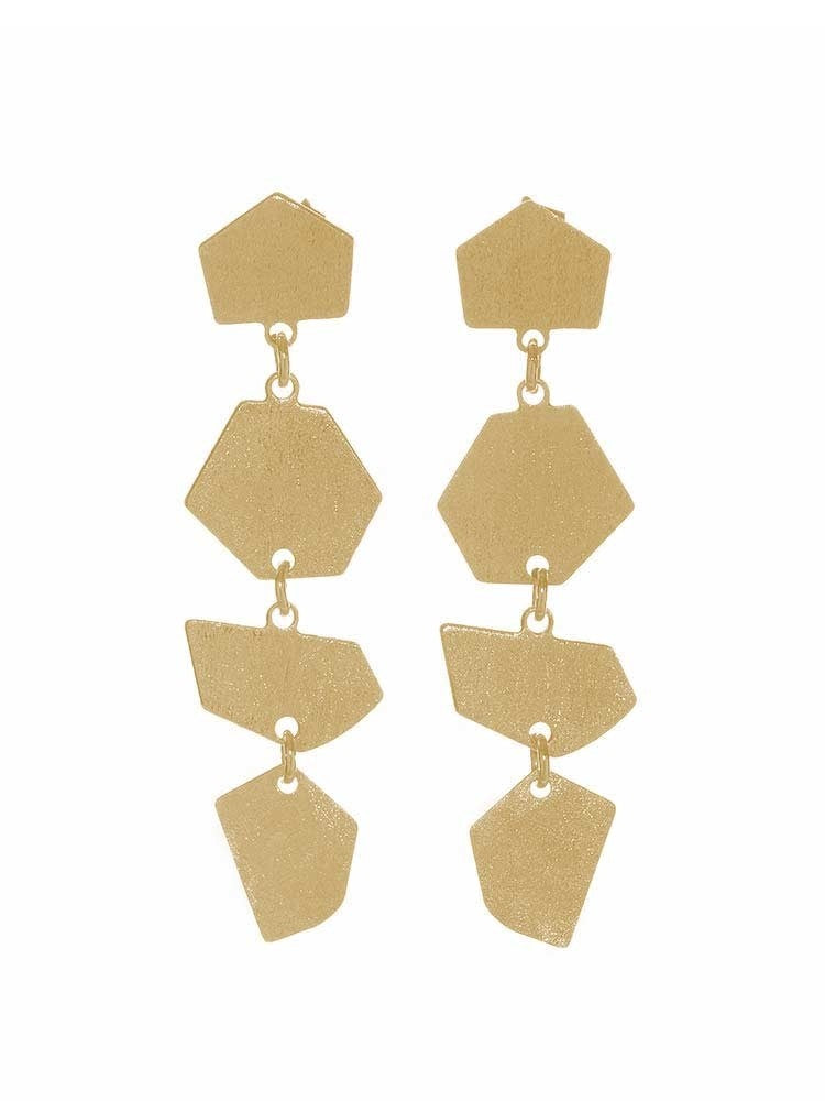 Yaf Sparkle, Geometric Earrings