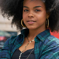 Yaf Sparkle, Holly's Hoop Earrings