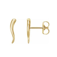 Yaf Sparkle, Horn Stud Earrings