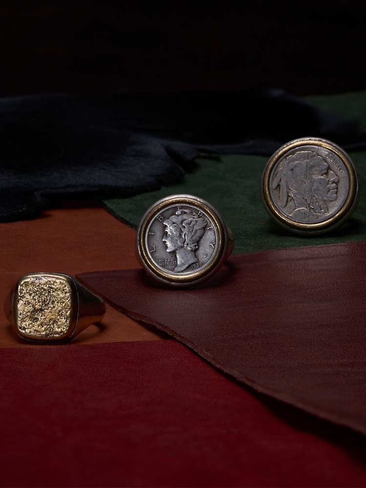 John Varvatos, Indian Head Coin Ring