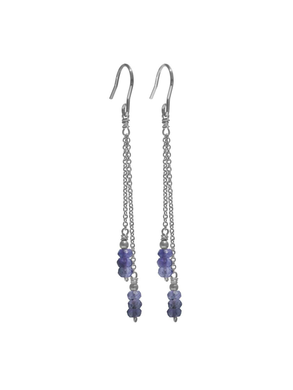 Delanacre, Iolite Earrings