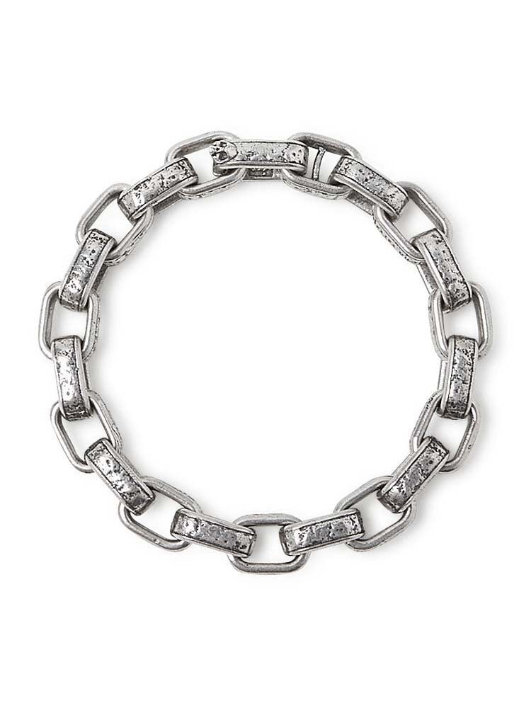 John Varvatos, Sterling Silver Large Link Bracelet