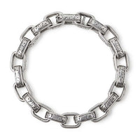 John Varvatos, Sterling Silver Large Link Bracelet