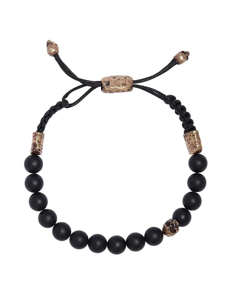 John Varvatos, Onyx Beaded Bracelet