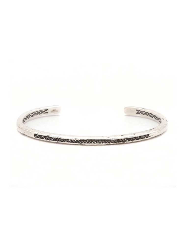 John Varvatos, Distressed Sterling Silver Bracelet