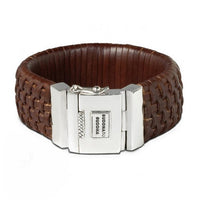 Buddha to Buddha, Maarten Leather Bracelet