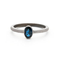 Sarah Michiko, Matte Sapphire Ring