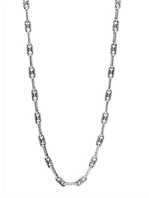 John Varvatos, Mixed Distressed Linked Necklace