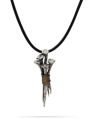 John Varvatos, Nail Cluster Necklace