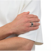 Buddha to Buddha, Chain Stone Onyx Ring