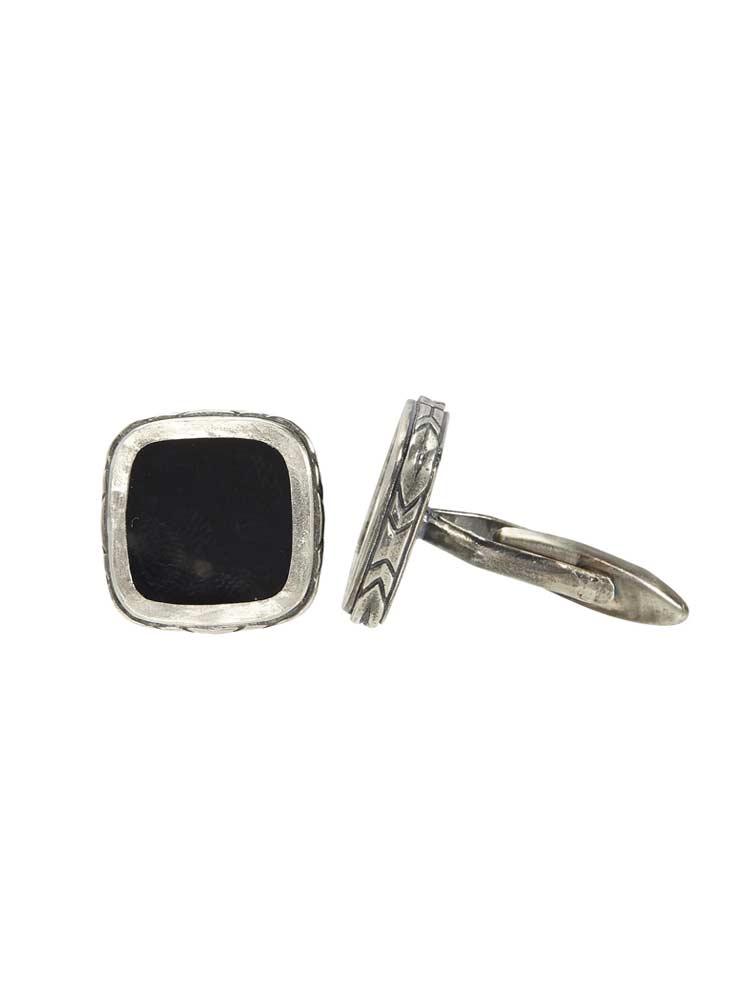 John Varvatos, Silver Square Cufflinks