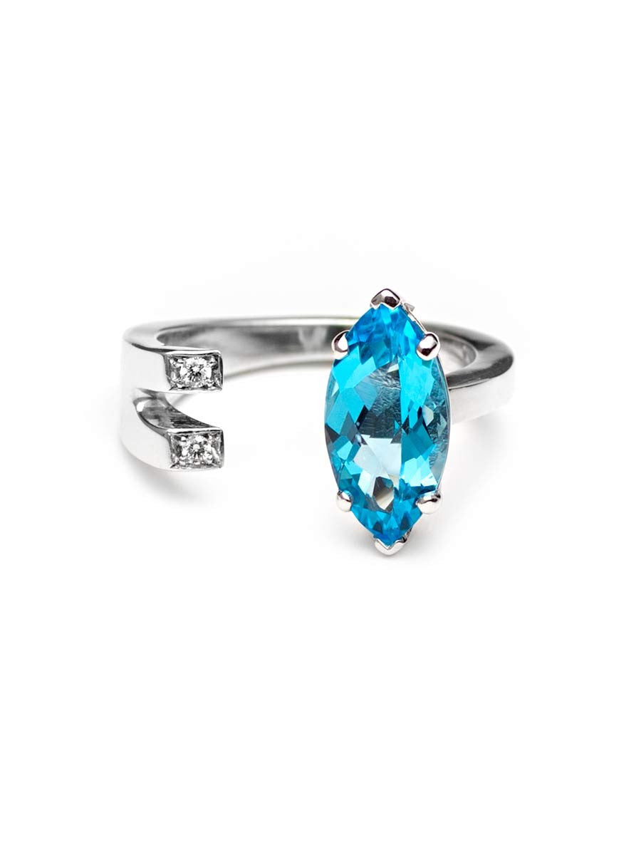 Sarah Michiko, Open Marquise Ring