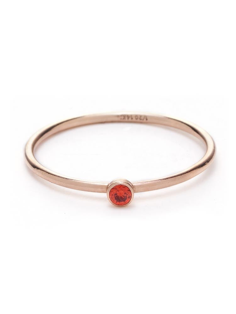 Yaf Sparkle, Crystal Stackable Ring