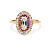 Sarah Michiko, Oval Diamond Ring
