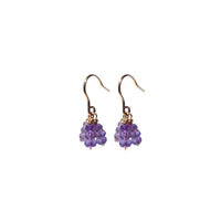 Delanacre, Petite Amethyst Earrings Junior