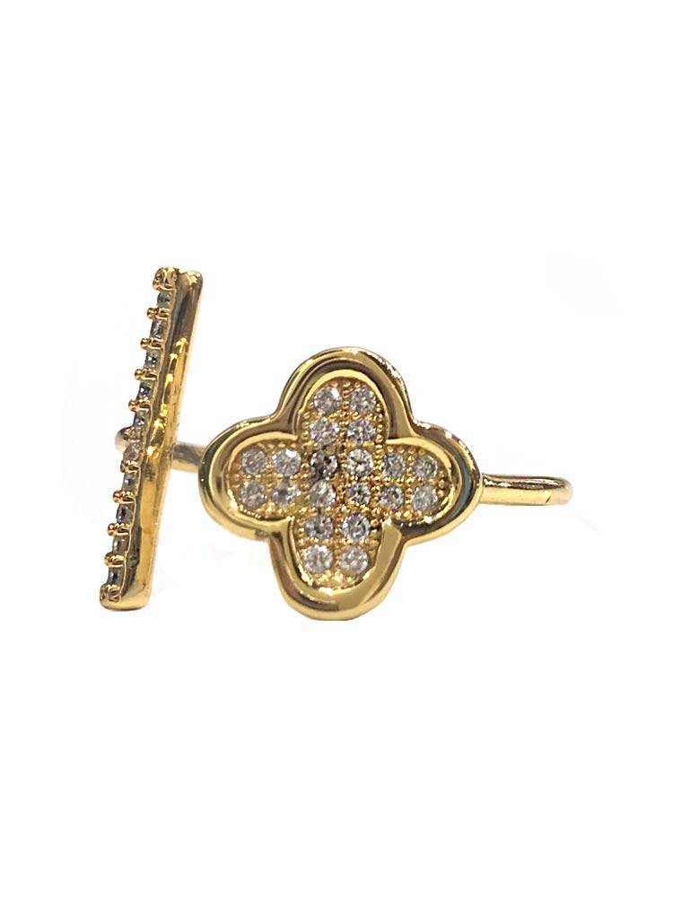 Yaf Sparkle, Quatrefoil Ring
