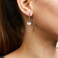Yaf Sparkle, Semi Circle Earrings