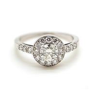 Yaf Sparkle, Round Brilliant Cut Diamond Ring