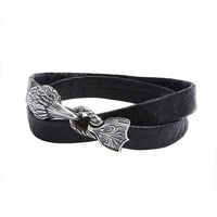 John Varvatos, Raven Wrap Bracelet