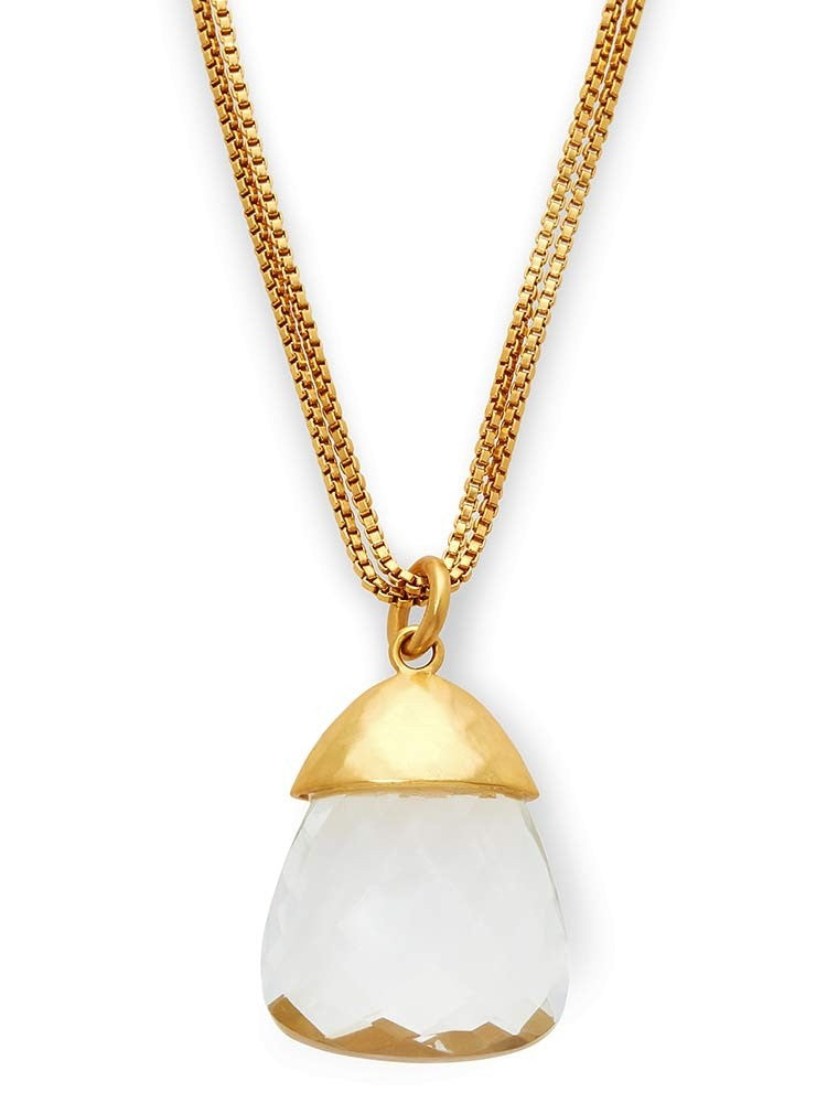 Julie Vos, Clear Crystal Savannah Pendant