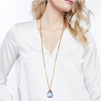 Julie Vos, Clear Crystal Savannah Pendant
