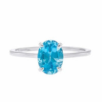 Sarah Michiko, Blue Topaz Stackable Ring