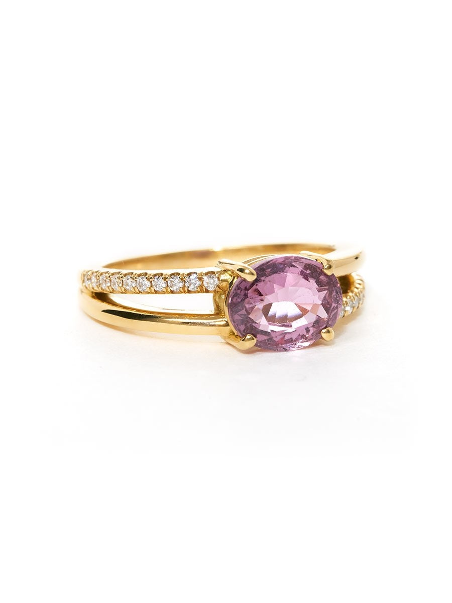 Sarah Michiko, Pink Sapphire Ring