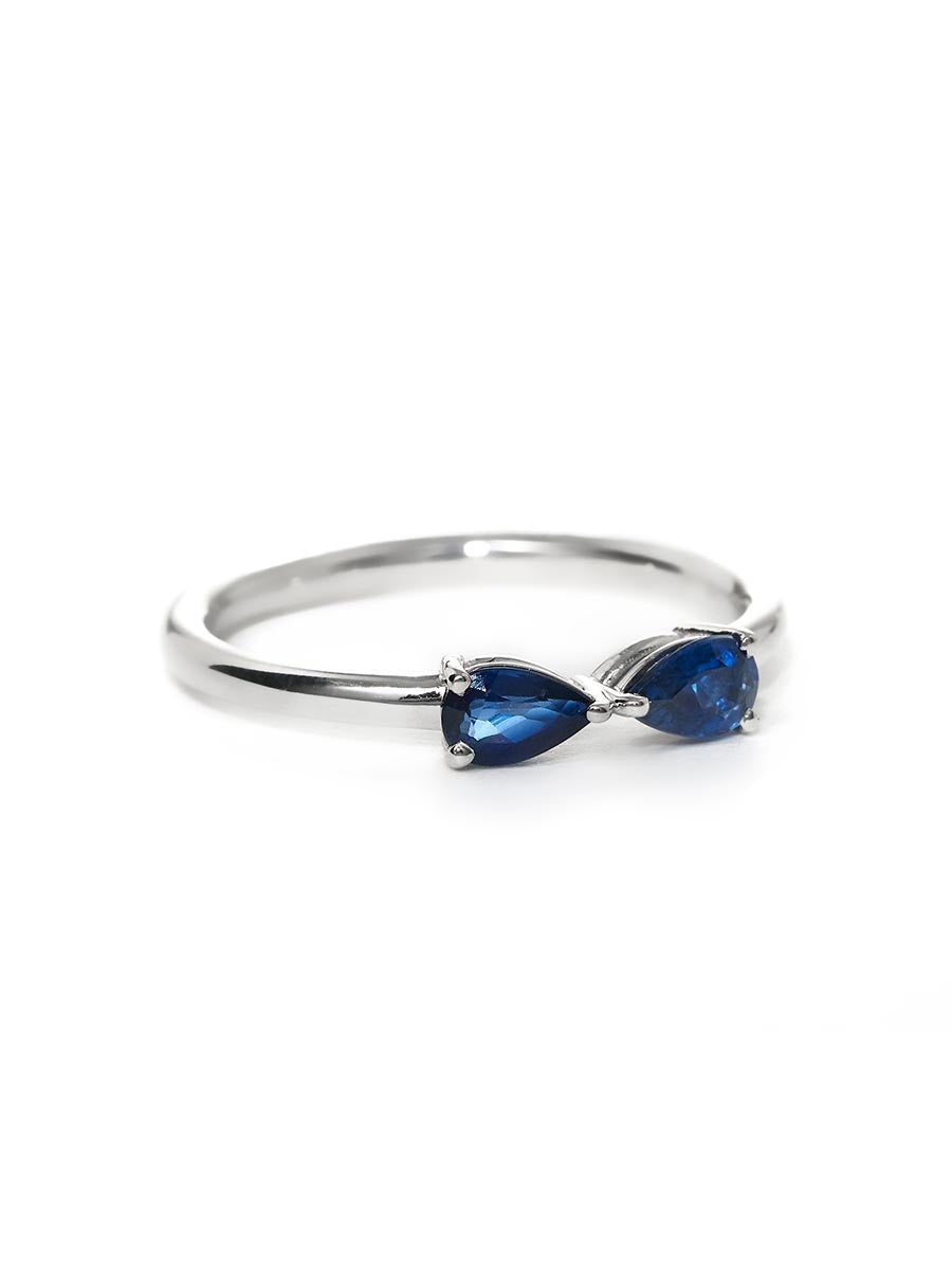 Sarah Michiko, Double Sapphire Ring
